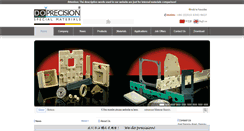 Desktop Screenshot of doprecision.com